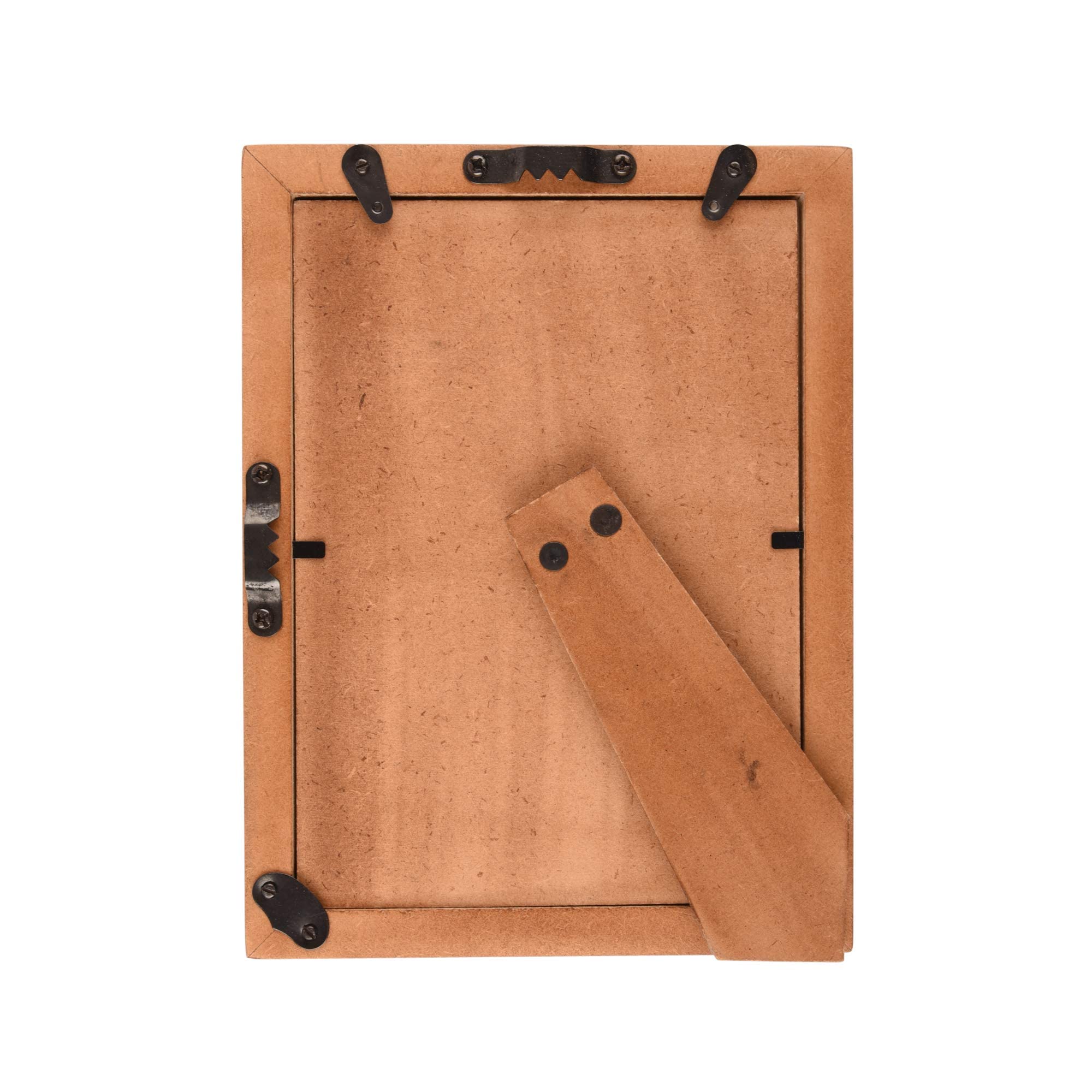 Handicrafts Home 5x7 Picture Frames Pack of 2 - Deco Collection Handcrafted Photo Frames, Perfect for Wall & Tabletop Display, I